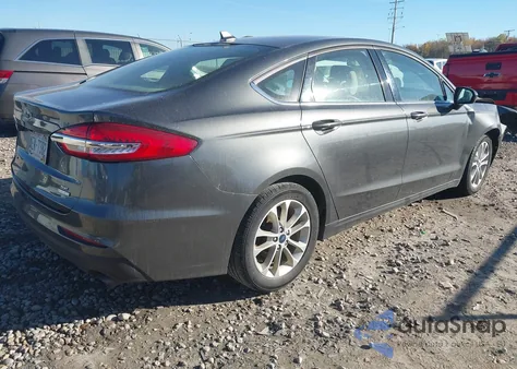 2019 Ford Fusion Se из США, поврежденный, VIN 3FA6P0HD8KR247885